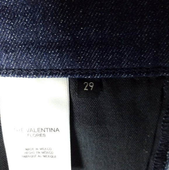 Favorite Daughter The Valentina Super High Rise Mini Boot Dark Wash Jeans Size29 - Picture 8 of 8